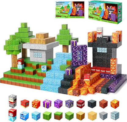 Bloques magnéticos de Minecraft