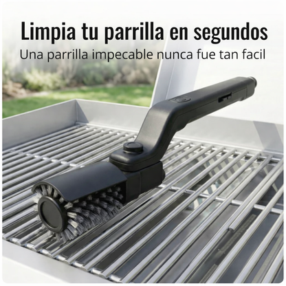 Cepillo limpia parrillas eléctrico