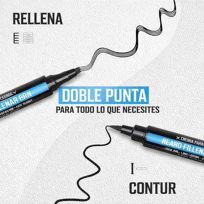 Lapiz para Perfilar y Rellenar Barba