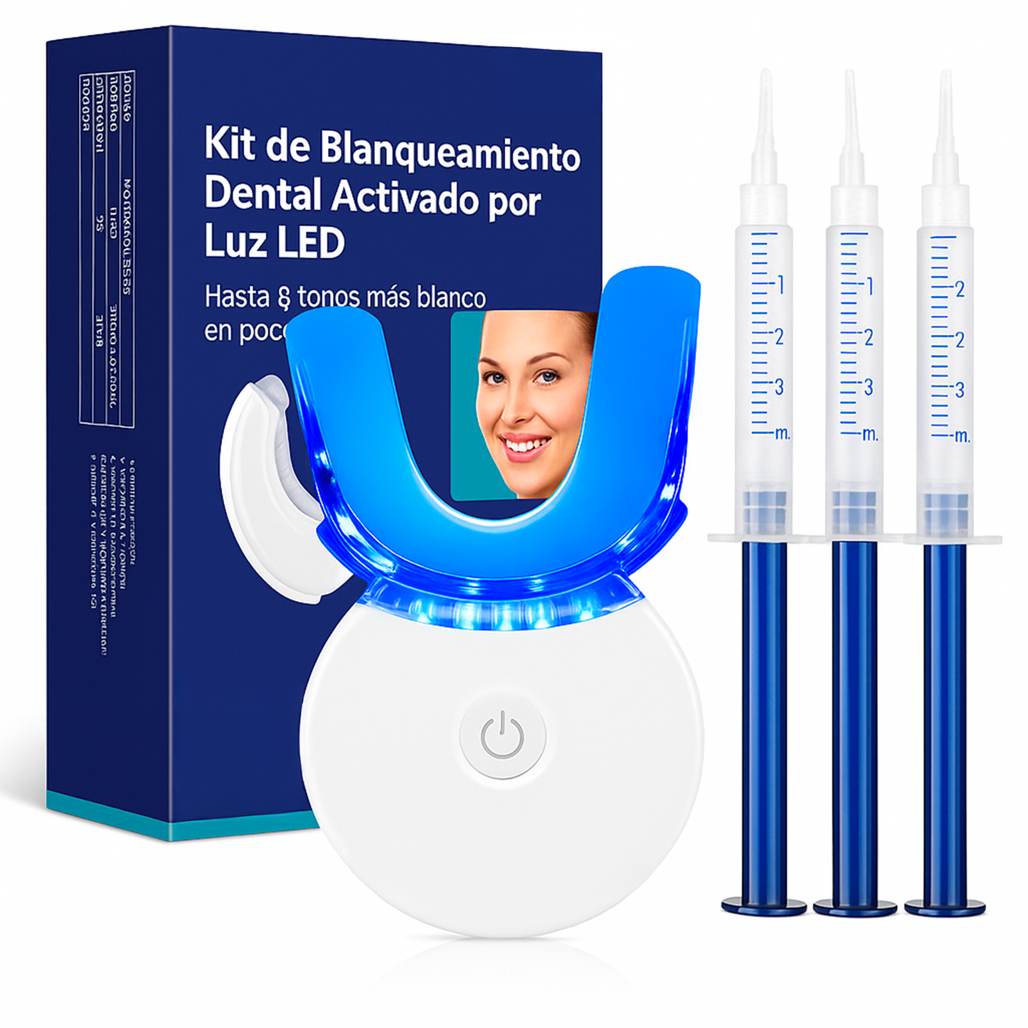Kit Blanqueador Dental con Luz LED