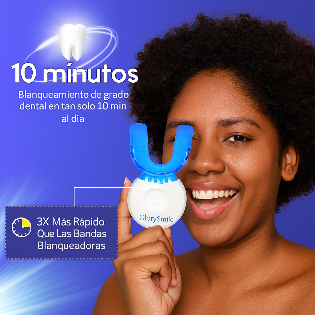 Kit Blanqueador Dental con Luz LED